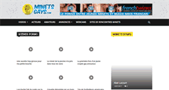 Desktop Screenshot of minetsgays.com